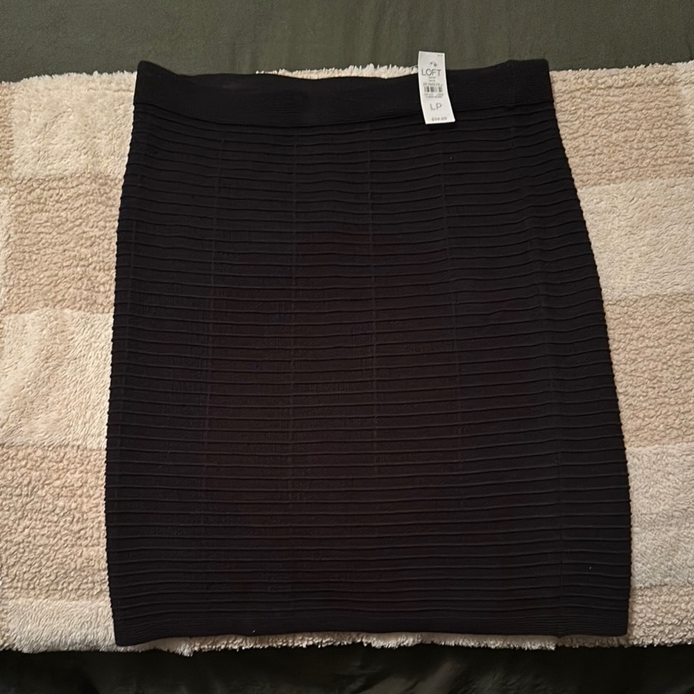 Loft Black Women's Skirt